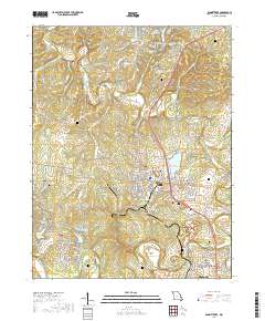 Bonne Terre 2017 topographic map thumbnail