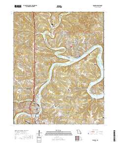 Branson 2017 topographic map thumbnail