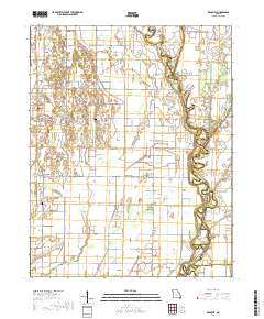 Broseley 2017 topographic map thumbnail