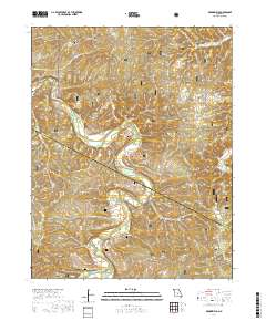 Brownfield 2017 topographic map thumbnail