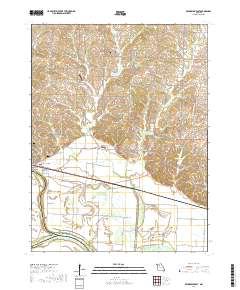 Brunswick East 2017 topographic map thumbnail
