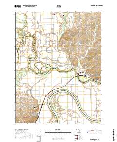 Brunswick West 2017 topographic map thumbnail