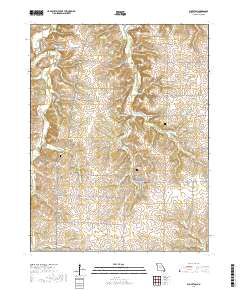 Bunceton 2017 topographic map thumbnail