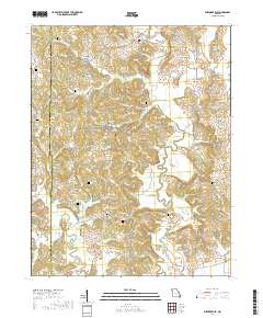 Burfordville 2017 topographic map thumbnail