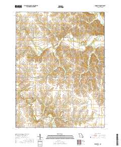 Burksville 2017 topographic map thumbnail