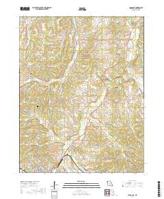 Cabool NE 2017 topographic map thumbnail