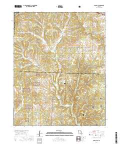 Cabool SW 2017 topographic map thumbnail