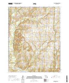 Calhoun East 2017 topographic map thumbnail