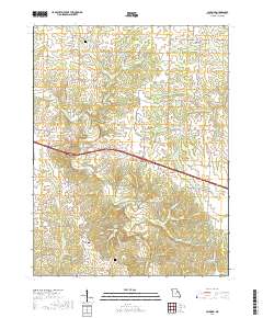 Calwood 2017 topographic map thumbnail