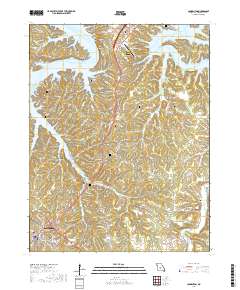 Camdenton 2017 topographic map thumbnail