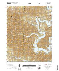 Cape Fair 2017 topographic map thumbnail