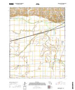 Carrollton West 2017 topographic map thumbnail