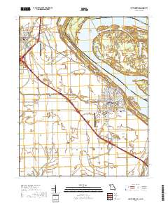 Caruthersville 2017 topographic map thumbnail