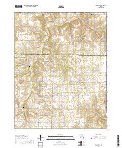 Cedarville 2017 topographic map thumbnail