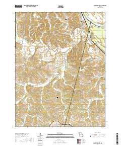 Centertown NW 2017 topographic map thumbnail