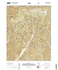 Cherokee Pass 2017 topographic map thumbnail