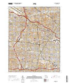 Clayton 2017 topographic map thumbnail