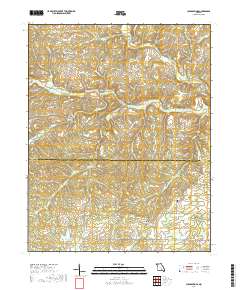 Clear Springs 2017 topographic map thumbnail
