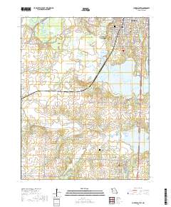 Clinton South 2017 topographic map thumbnail