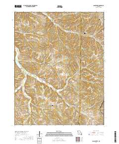 Conns Creek 2017 topographic map thumbnail