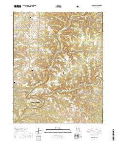 Cureall NW 2017 topographic map thumbnail