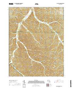 Cyclone Hollow 2017 topographic map thumbnail