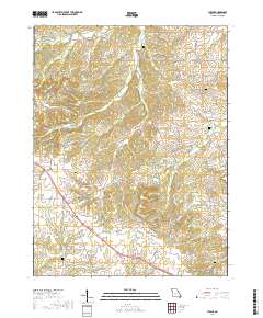 Cyrene 2017 topographic map thumbnail