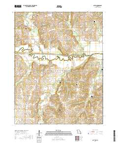 Dayton 2017 topographic map thumbnail