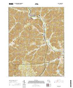 Des Arc 2017 topographic map thumbnail