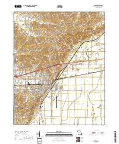 Dexter 2017 topographic map thumbnail
