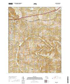 Dillon 2017 topographic map thumbnail