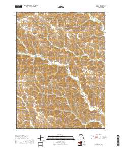 Downing NW 2017 topographic map thumbnail