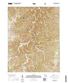 Edgar Springs 2017 topographic map thumbnail