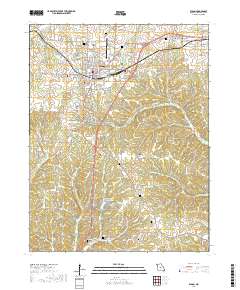 Eldon 2017 topographic map thumbnail