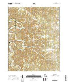 Eldridge West 2017 topographic map thumbnail