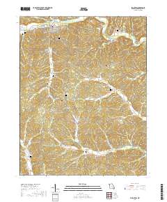 Ellington 2017 topographic map thumbnail