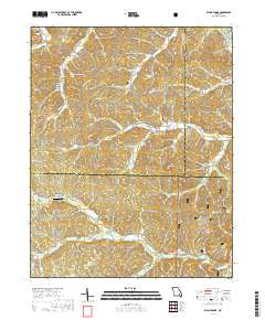 Ellington SE 2017 topographic map thumbnail