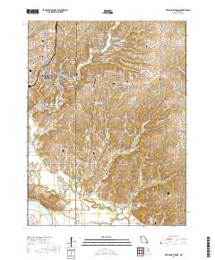 Excelsior Springs 2017 topographic map thumbnail