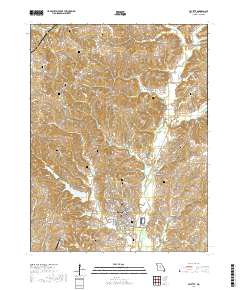 Fayette 2017 topographic map thumbnail