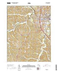 Festus 2017 topographic map thumbnail