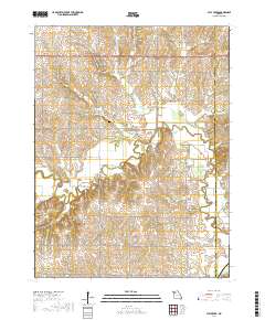 Flat Creek 2017 topographic map thumbnail