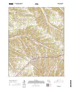 Fordland 2017 topographic map thumbnail