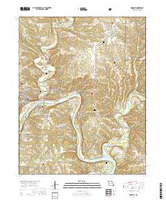 Forsyth 2017 topographic map preview