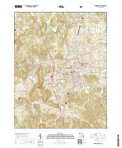 Fredericktown 2017 topographic map thumbnail