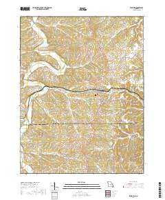 Freeburg 2017 topographic map thumbnail