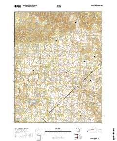 French Village 2017 topographic map thumbnail