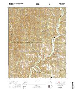 Garrison 2017 topographic map thumbnail