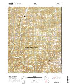 Gentryville 2017 topographic map thumbnail