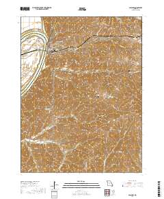 Glasgow 2017 topographic map thumbnail