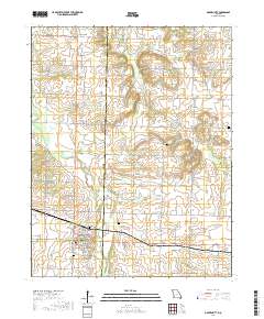 Golden City 2017 topographic map thumbnail